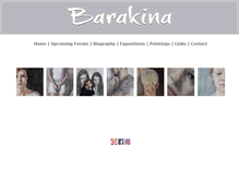 Tablet Screenshot of barakina.com